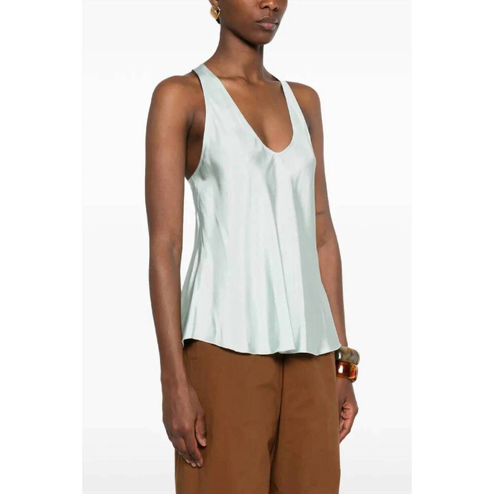 NEW FORTE FORTE chic twill top in plume